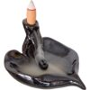 Ceramic Leaf Backflow Incense Burner