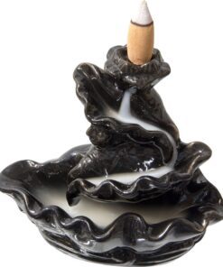 Ceramic Waterfall Backflow Incense Holder