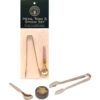 Metal Tong & Spoon Set