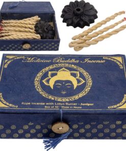 Medicine Buddha Rope Incense-Juniper