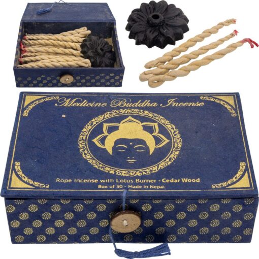 Medicine Buddha Rope Incense-Cedar Wood