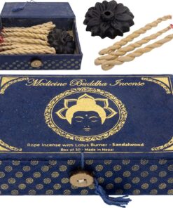 Medicine Buddha Rope Incense-Sandalwood