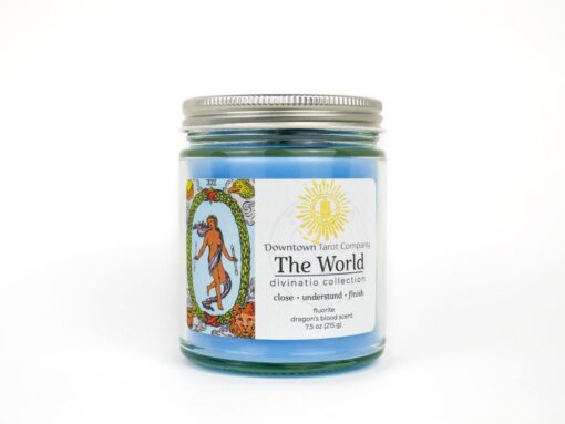 The World Tarot Candle