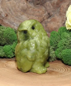 Jade Owl Carving
