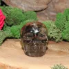 Smokey Quartz Skull