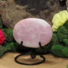 Pink Opal Palm Stone-Fluorescent