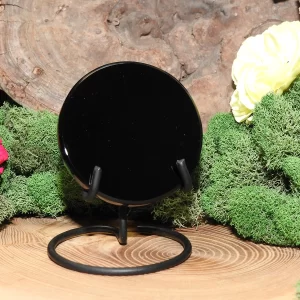 Black Obsidian Mini Scrying Mirror