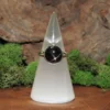 Black Star Sapphire Sterling Silver Ring-Size 10