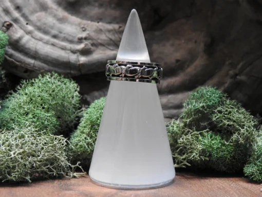 Spinner Ring Sterling Silver-Size 5.5