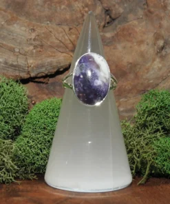 Tiffany Stone Sterling Silver Ring-Size 8