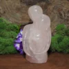 Rose Quartz Lovers Carving