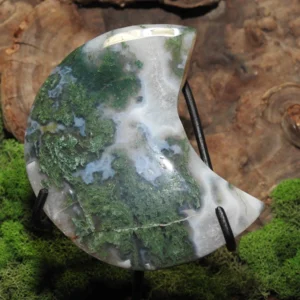 Moss Agate Moon