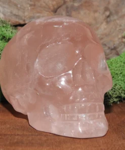 Rose Quartz Skull