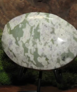 Green Lavender Jade Palm Stone
