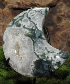 Moss Agate Moon