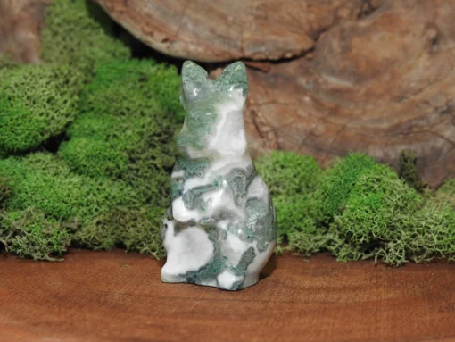 Moss Agate Bunny - Image 3