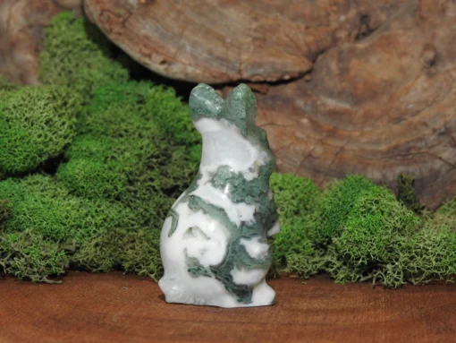 Moss Agate Bunny - Image 2