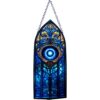 Cathedral Evil Eye Suncatcher-8"
