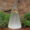 Citrine Sterling Silver Ring- Size 6