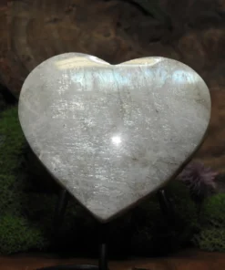 Blue Moonstone Heart