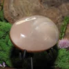 Peach Moonstone Palm Stone