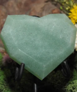 Green Aventurine Heart
