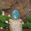 Shattuckite .925 Sterling Silver Ring-Size 7