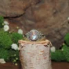 Moonstone .925 Sterling Silver Ring-Size 8