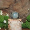 Chalcedony .925 Sterling Ring-Size 8