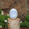 Blue Lace Agate Sterling Ring-Size 9