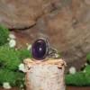 Amethyst .925 Sterling Ring-Size 9