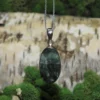 Seraphinite .925 Silver Pendant