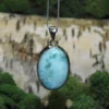 Larimar .925 Silver Pendant