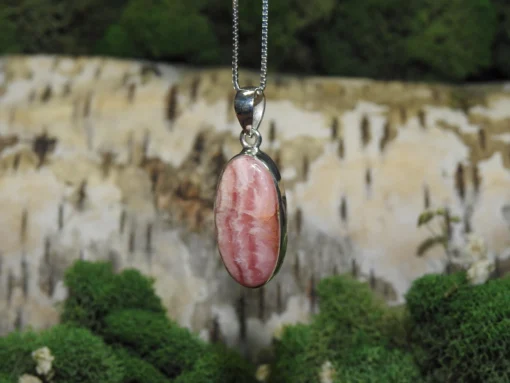 Rhodochrosite .925 Silver Pendant - Image 2