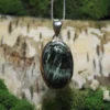 Seraphinite .925 Silver Pendant