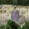 Pink Kunzite .925 Silver Pendant