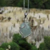 Aquamarine .925 Silver Pendant