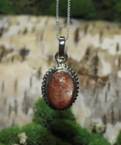 Sunstone .925 Silver Pendant