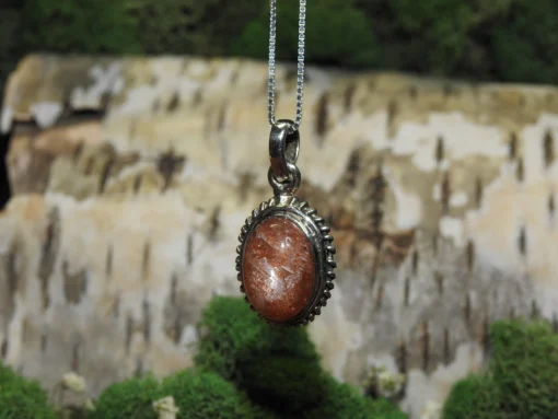 Sunstone .925 Silver Pendant - Image 2