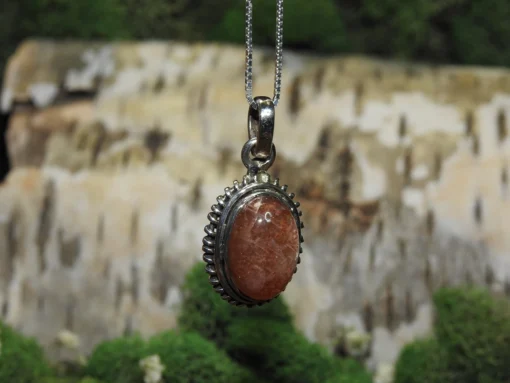 Sunstone .925 Silver Pendant - Image 3