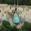 Larimar .925 Silver Pendant