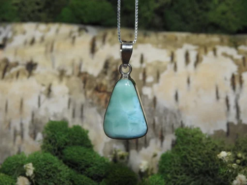 Larimar .925 Silver Pendant