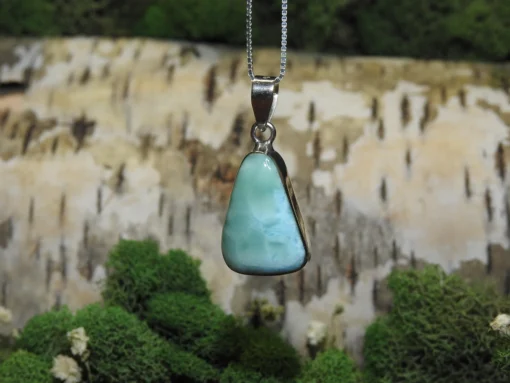 Larimar .925 Silver Pendant - Image 2