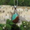 Chrysoprase .925 Silver Pendant