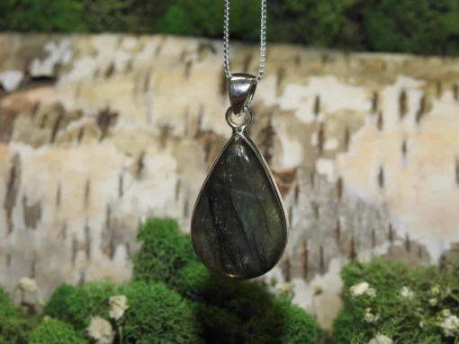 Labradorite .925 Silver Pendant