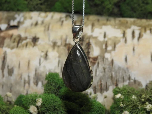 Labradorite .925 Silver Pendant - Image 3