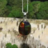 Ammolite .925 Silver Pendant