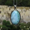 Larimar .925 Silver Pendant
