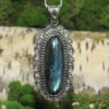 Labradorite .925 Silver Pendant
