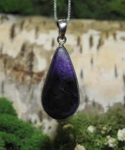 Sugilite .925 Silver Pendant